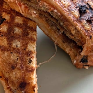 Eggplant Parmigiana Panini